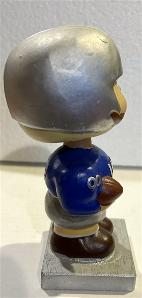 60's DETROIT LIONS WOOD BASE BOBBING HEAD