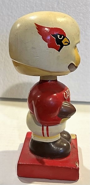 60's ST. LOUIS CARDINALS SQUARE BASE BOBBING HEAD