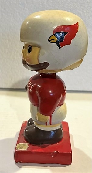 60's ST. LOUIS CARDINALS SQUARE BASE BOBBING HEAD