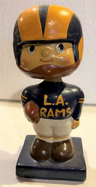 60'S LOS ANGELES RAMS SQUARE BASE BOBBING HEAD