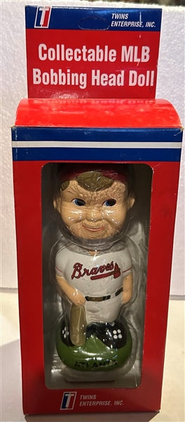 ATLANTA BRAVES TWINS ENTERPRISE BOBBING HEAD - NRFB