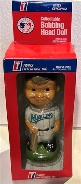 FLORIDA MARLINS TWINS ENTERPRISE BOBBING HEAD - NRFB