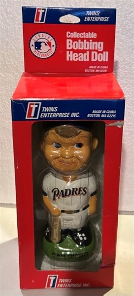 SAN DIEGO PADRES TWINS ENTERPRISE BOBBING HEAD - NRFB