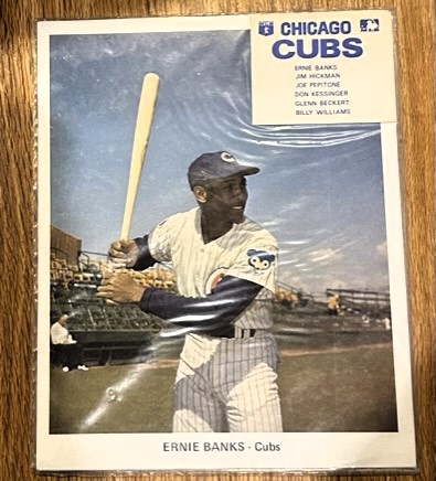 70's CHICAGO CUBS PHOTO PACK w/BANKS - SEALED 