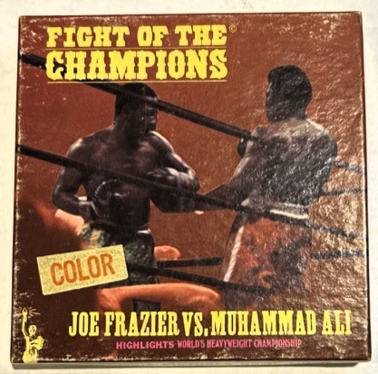 70's ALI vs FRAZIER 8MM FILM w/BOX