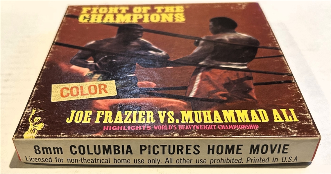 70's ALI vs FRAZIER 8MM FILM w/BOX