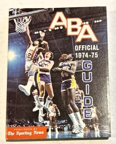 1975-75 OFFICIAL ABA GUIDE