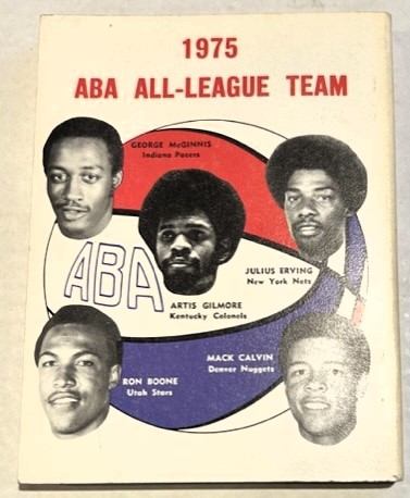 1975-76 OFFICIAL ABA MEDIA GUIDE