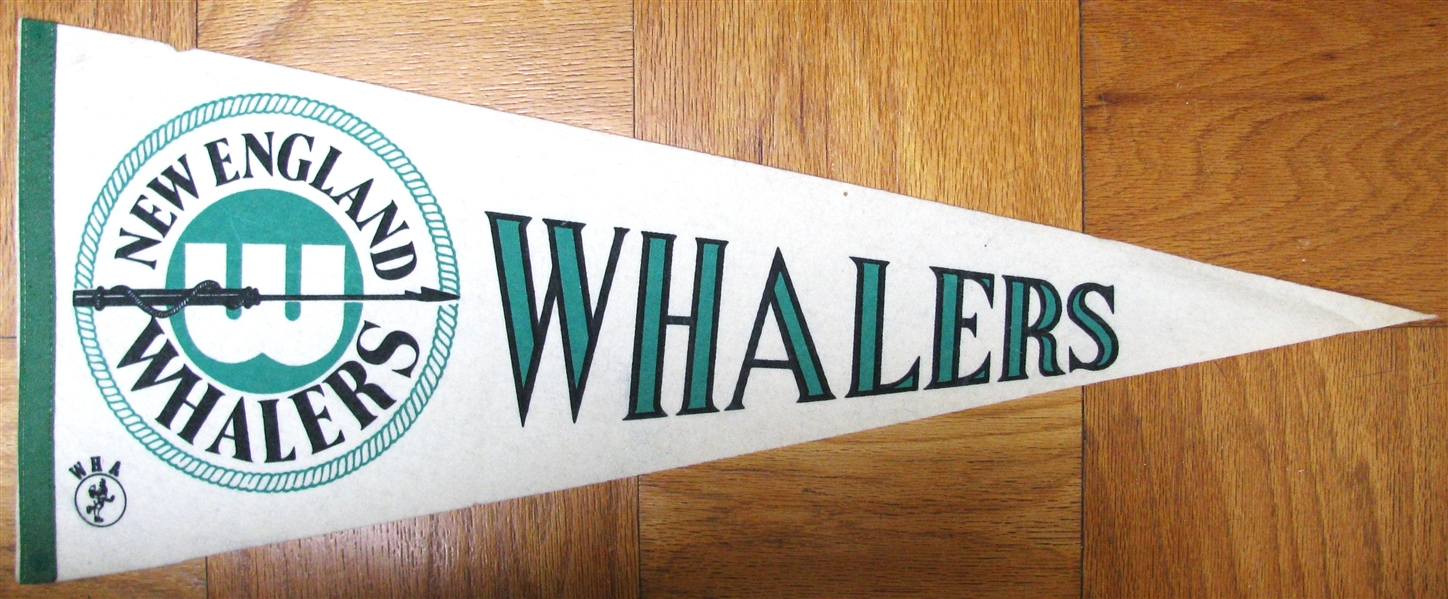 70's WHA NEW ENGLAND WHALERS PENNANT