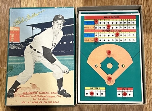 40's/50's BOB FELLER BOARD GAME - SMALL VERSION