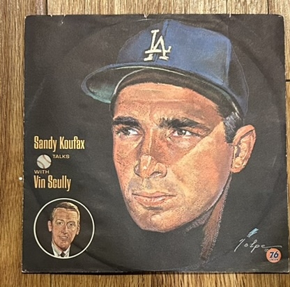 1966 SANDY KOUFAX TALKS WITH VIN SCULLY RECORD