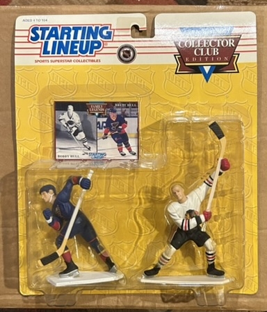 1996 SLU HOCKEY COLLECTOR CLUB STATUE SET- BOBBY & BRETT HULL