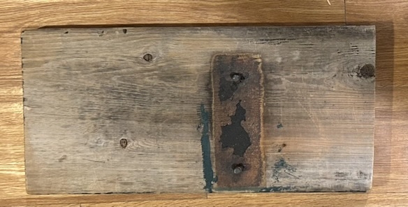 VINTAGE BLEACHER SEAT SECTION FROM MILWAUKEE COUNTY STADIUM- PACKERS & BRAVES