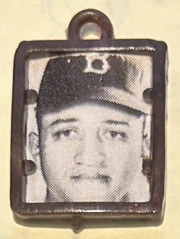 VINTAGE DON NEWCOMBE GUMBALL PRIZE CHARM - HTF