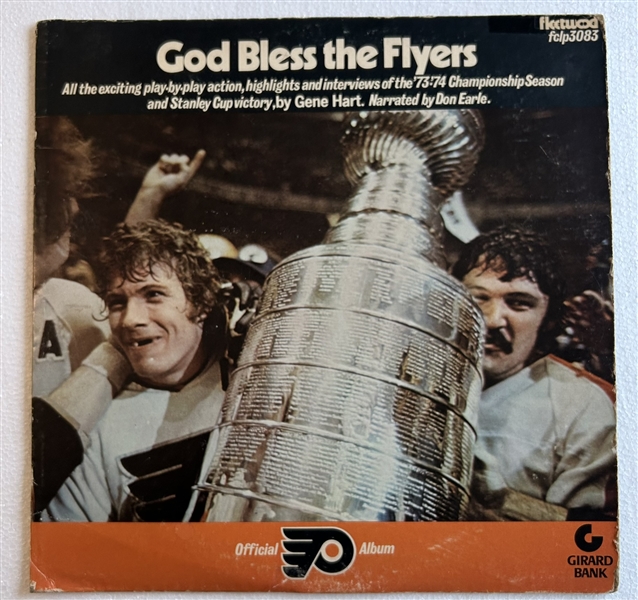 70's GOD BLESS THE FLYERS RECORD ALBUM