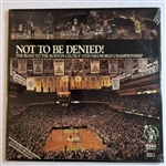 1984 BOSTON CELTICS "NOT TO BE DENIED!" RECORD ALBUM- SEALED