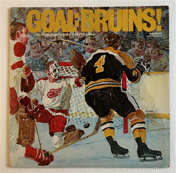 1970 BOSTON BRUINS GOAL:BRUINS! RECORD ALBUM