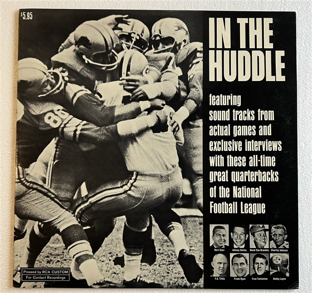 60's IN THE HUDDLE NFL QB's RECORD ALBUM