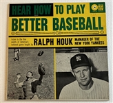 60s RALPH HOUK "N.Y. YANKEES MANAGER" RECORD ALBUM