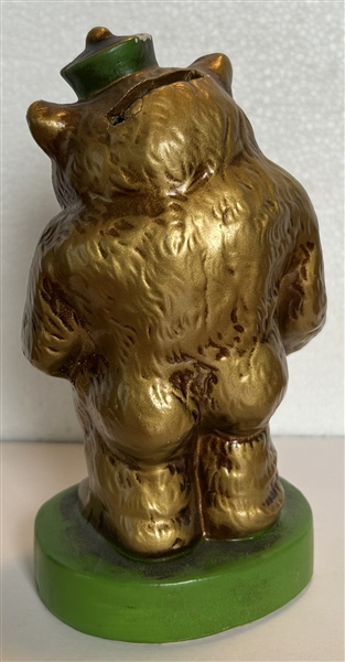 VINTAGE 60's BAYLOR BEARS MASCOT BANK