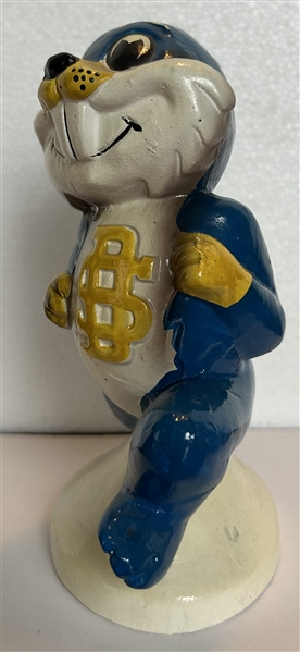 VINTAGE 60's SOUTH DAKOTA STATE JACKRABBITS MASCOT BANK