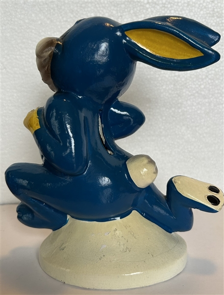 VINTAGE 60's SOUTH DAKOTA STATE JACKRABBITS MASCOT BANK