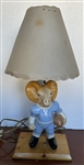 VINTAGE NORTH CAROLINA TARHEELS MASCOT LAMP- SUPER RARE!