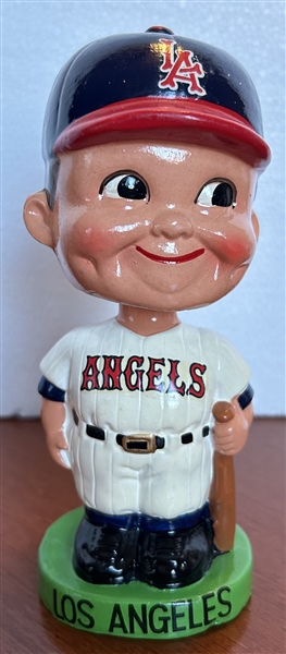 60's LOS ANGELES ANGELS GREEN BASE BOBBING HEAD