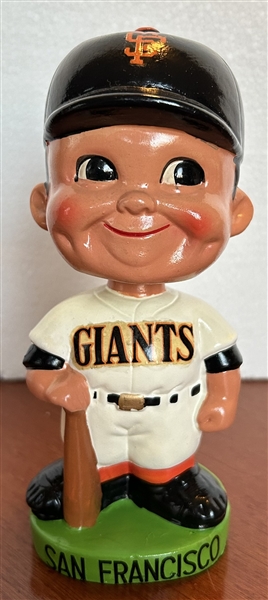 60's SAN FRANCISCO GIANTS GREEN  BASE BOBBING HEAD 