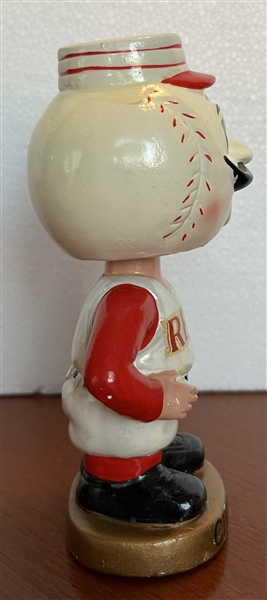 60's CINCINNATI REDS GOLD BASE BOBBING HEAD