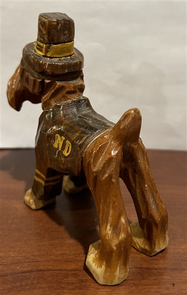 50's NOTRE DAME CARTER HOFFMAN MASCOT STATUE