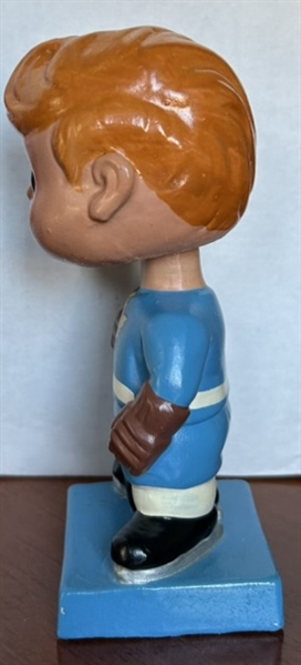 60's TORONTO MAPLE LEAFS SQUARE BASE BOBBING HEAD