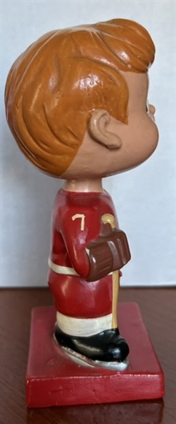 60's DETROIT RED WINGS SQUARE BASE BOBBING HEAD