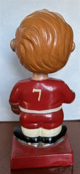 60's DETROIT RED WINGS SQUARE BASE BOBBING HEAD