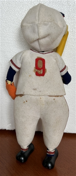 VINTAGE 50's MILWAUKEE BRAVES SOUVENIR DOLL