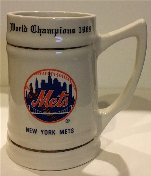 1969 NEW YORK METS WORLD CHAMPIONS MUG