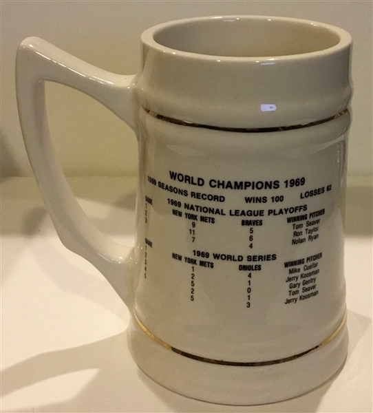 1969 NEW YORK METS WORLD CHAMPIONS MUG