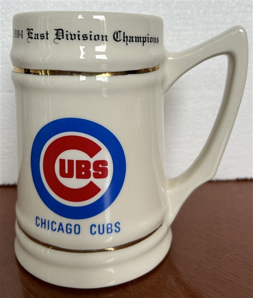 1984 CHICAGO CUBS EAST DIVISION CHAMPIONS MUG