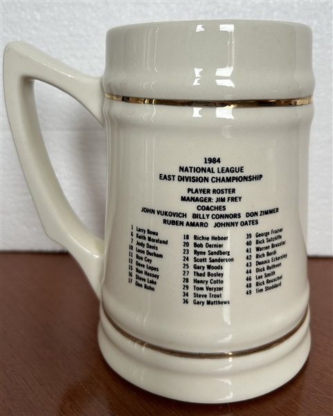 1984 CHICAGO CUBS EAST DIVISION CHAMPIONS MUG