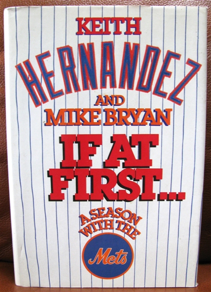 KEITH HERNANDEZ SIGNED BOOK w/CAS COA