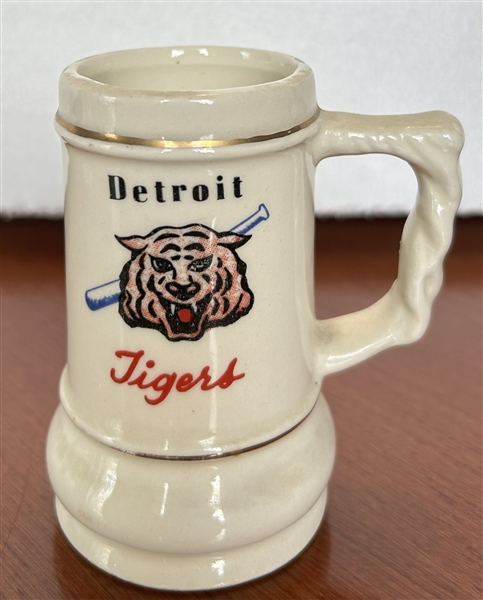 VINTAGE DETROIT TIGERS mini MUG w/TEAM LOGO