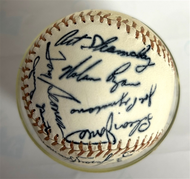 1969 NEW YORK METS FACSIMILE SIGNED BASEBALL- CHAMPIONSHIP YEAR