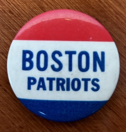 VINTAGE AFL BOSTON PATRIOTS PIN