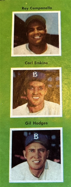 1956 BROOKLYN DODGERS RECORD w/PLAYERS