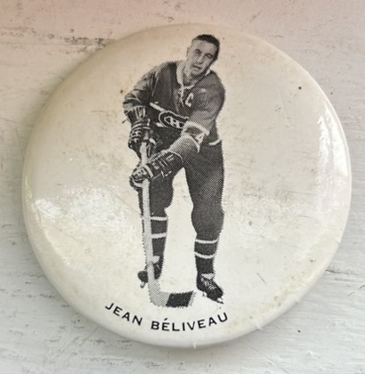 1971 JEAN BELIVEAU MONTREAL CANADIANS PIN