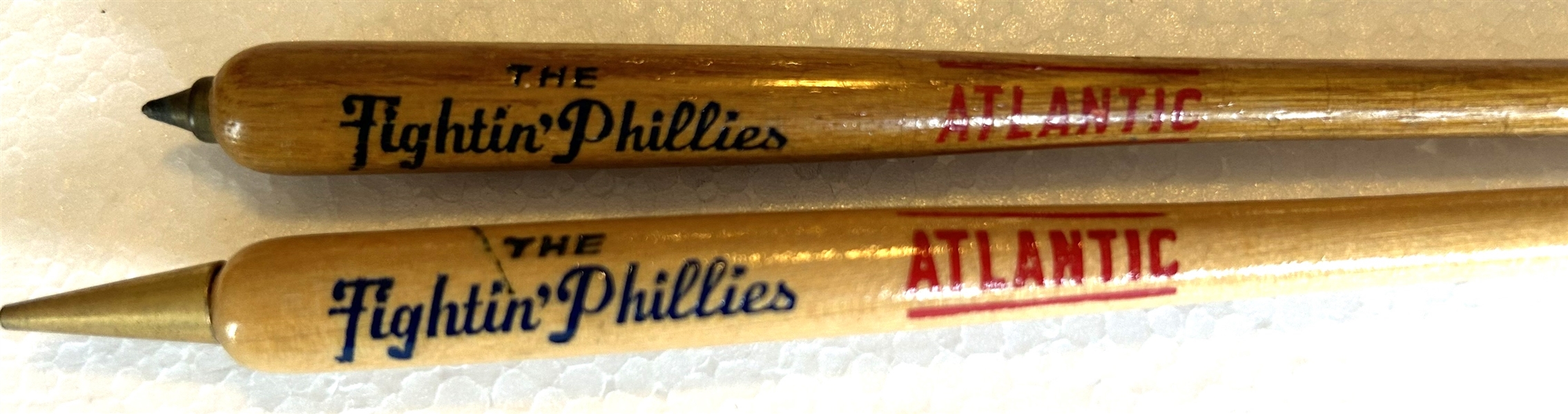 VINTAGE PHILADELPHIA PHILLIES FIGHTIN' PHILLIES PEN & PENCIL SET