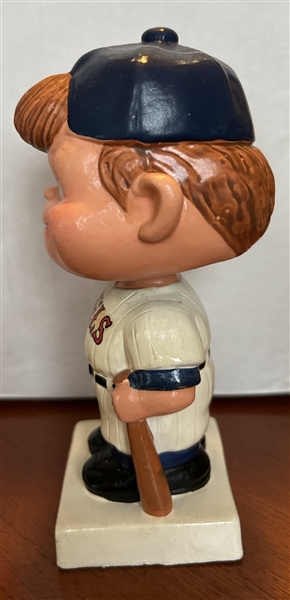 60's ANAHEIM ANGELS WHITE BASE BOBBING HEAD - HTF