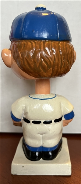 60's LOS ANGELES DODGERS WHITE BASE BOBBING HEAD 