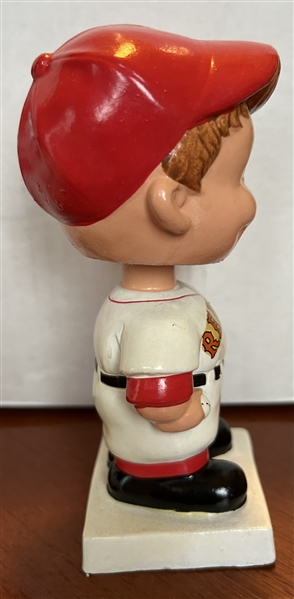 60's BOSTON RED SOX WHITE BASE BOBBING HEAD