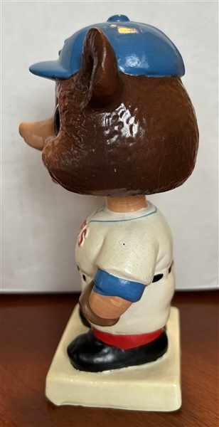 60's CHICAGO CUBS WHITE BASE BOBBING HEAD